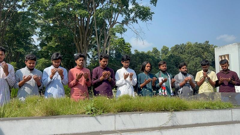শহীদ শামসুজ্জোহার চেতনায় শিক্ষার্থীদের কল্যাণে কাজ করতে চাই: রাকসু ভিপি