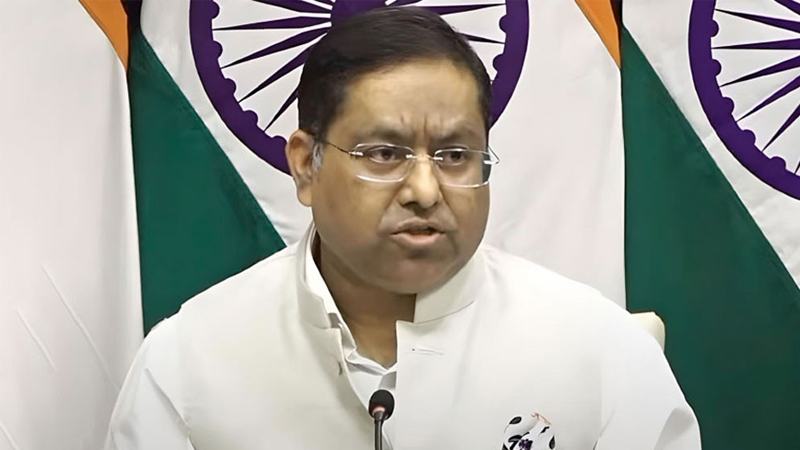 দিল্লিতে বাংলাদেশ হাইকমিশনের সামনে বিক্ষোভ নিয়ে বিভ্রান্তিকর প্রচারণা চালানো হচ্ছে: রণধীর জয়সওয়াল