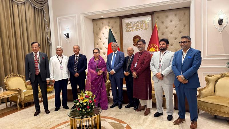 সৌদি আরবে দক্ষ জনশক্তি রপ্তানি ও অবকাঠামো নির্মাণের সুযোগ কাজে লাগানোর আহ্বান রাষ্ট্রপতির