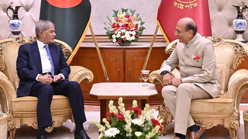 ভারতের সঙ্গে সম্পর্ক জোরদারে পানি বণ্টনসহ অমীমাংসিত ইস্যু সমাধানের আহ্বান রাষ্ট্রপতির