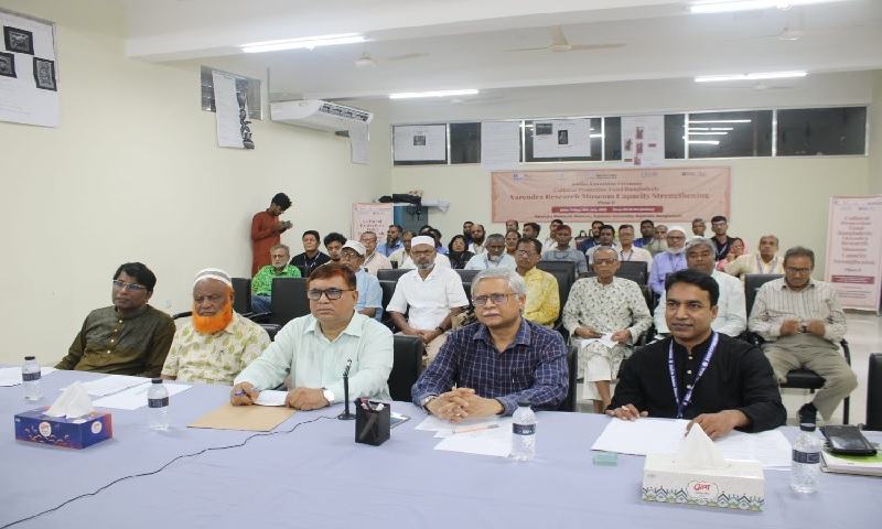 বরেন্দ্র জাদুঘরের সঙ্গে ইংল্যান্ডের ডারহাম বিশ্ববিদ্যালয়ের সমঝোতা, প্রশিক্ষণের  দ্বিতীয় ধাপ শুরু