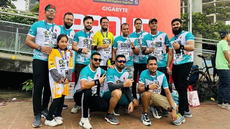 হাতিরঝিলে দুই হাজারেরও বেশি রানারের অংশগ্রহণে মিনি ম্যারাথন অনুষ্ঠিত