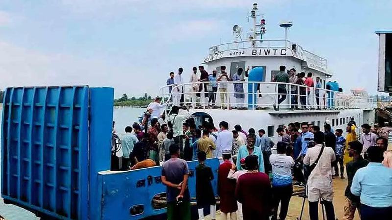 কক্সবাজার-মহেশখালী নৌপথে চালু হলো আধুনিক সি-ট্রাক ‘এসটি ভাষা শহীদ জব্বার’