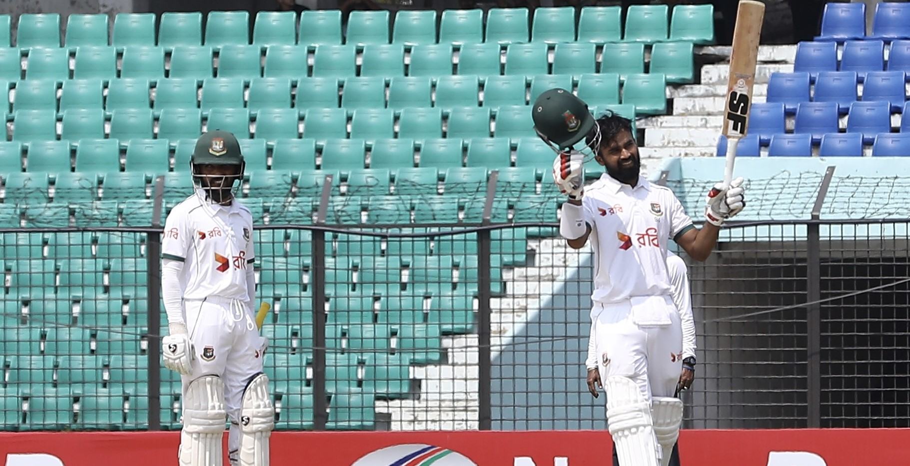 ৭ উইকেটে ২৯১ রান নিয়ে দিন শেষ করল বাংলাদেশ