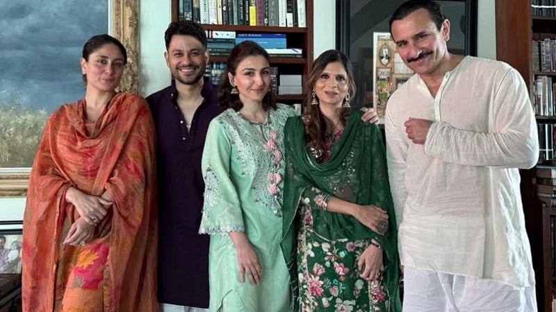 যেমন ছিল সাইফ পরিবারের ঈদ