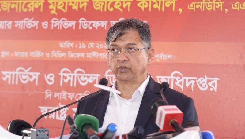 ফায়ার সার্ভিস সদস্যদের সুযোগ-সুবিধা বাড়াতে কাজ করছে সরকার: স্বরাষ্ট্রমন্ত্রী