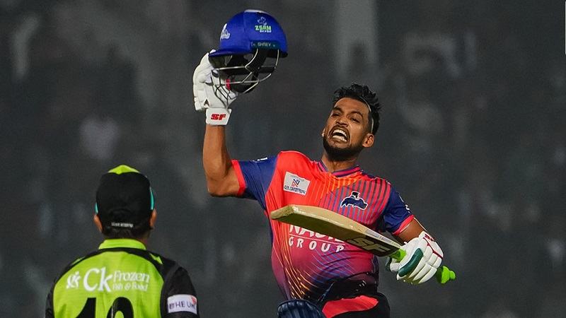 শান্তর সেঞ্চুরিতে সিলেটকে ৮ উইকেটে হারাল রাজশাহী