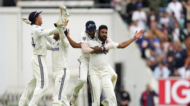 ওভালে ৬ রানের রুদ্ধশ্বাস জয়ে সিরিজ ড্র করল ভারত