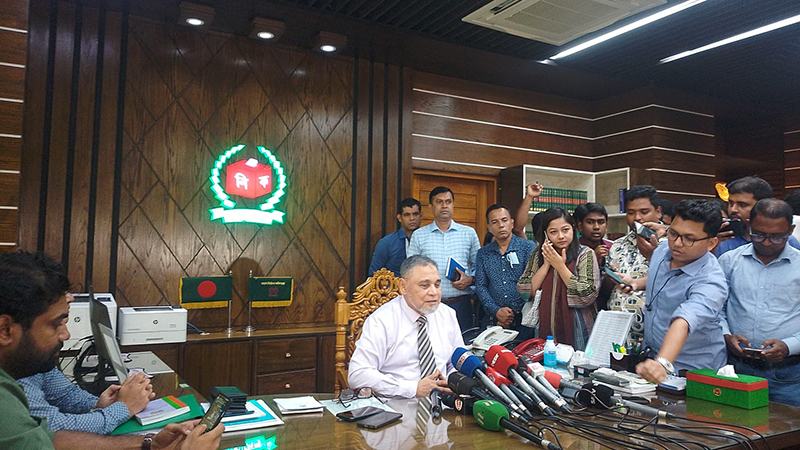 নির্বাচনের তারিখ নিয়ে প্রধান উপদেষ্টার সঙ্গে আলোচনা হয়নি: সিইসি