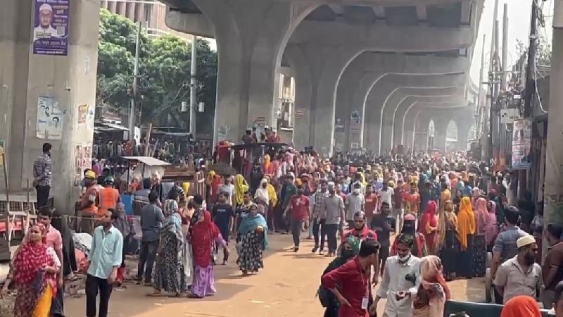 সাভারে ২৬ কারখানা বন্ধ ঘোষণা
