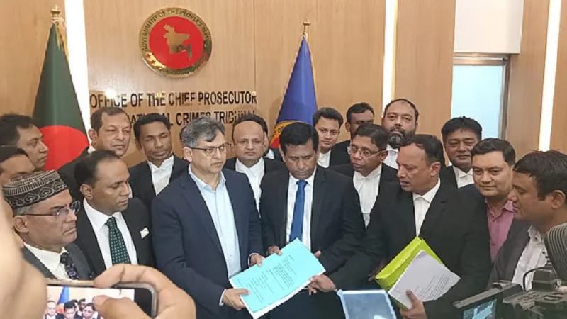 চিফ প্রসিকিউটর অফিসে গুমের অভিযোগ দিলেন সালাহউদ্দিন আহমদ