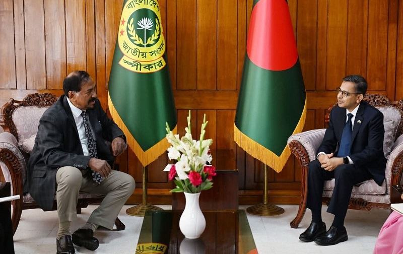 স্পিকারের সঙ্গে ভারতের হাইকমিশনারের সাক্ষাৎ