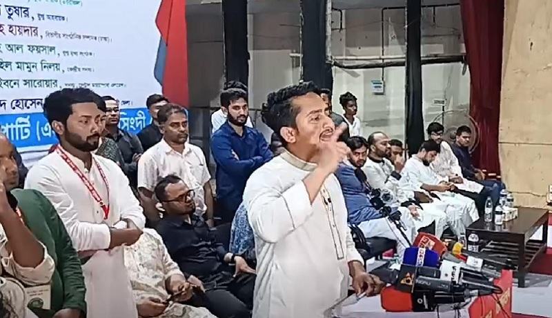 শাপলা প্রতীক আদায়ের প্রয়োজনে মাঠে নামব: সারজিস আলম