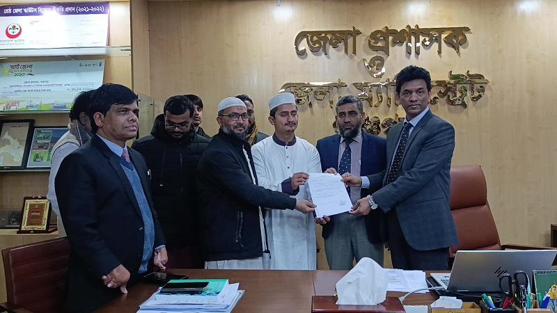 পঞ্চগড়-১ আসনে নওশাদ ও সারজিসের মনোনয়নপত্র জমা