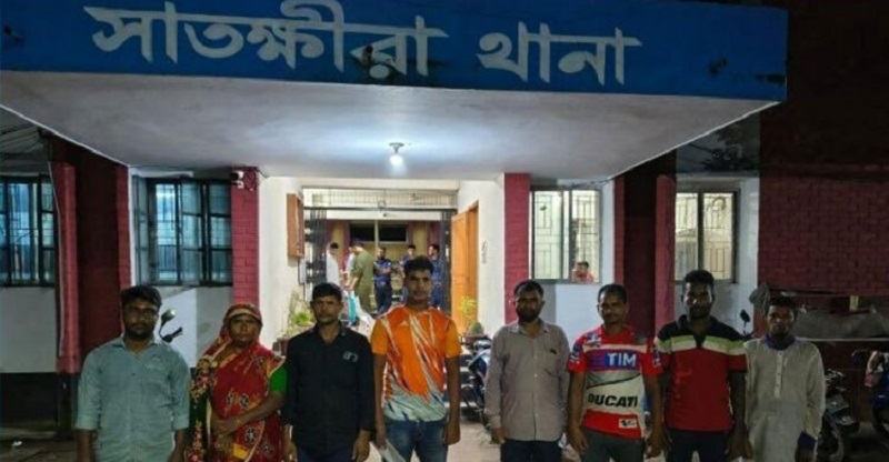 ভারতে আটক পাঁচ বাংলাদেশীকে বিজিবির কাছে হস্তান্তর