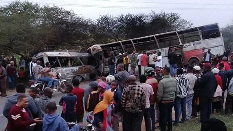 তানজানিয়ায় বাস দুর্ঘটনায় ও অগ্নিকাণ্ডে কমপক্ষে ৩৮ জন নিহত