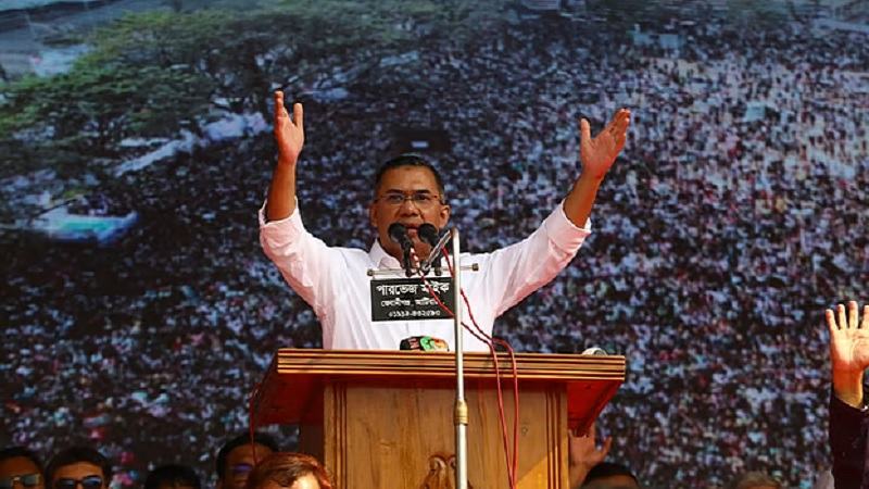 রাজধানীতে আজ ৮টি জনসভায় বক্তব্য দেবেন তারেক রহমান