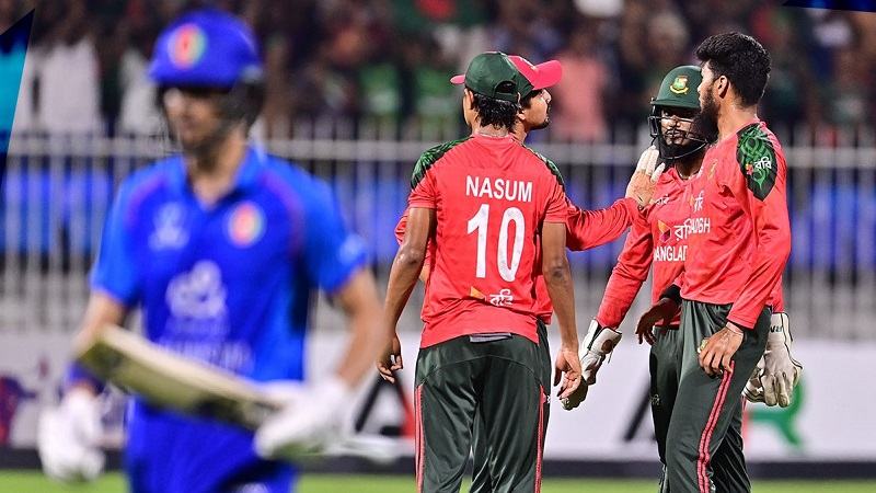 নাটকীয় জয়ে সিরিজ নিশ্চিত হলো বাংলাদেশের