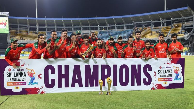 শ্রীলংকায় সিরিজজয়ী দলটিই পাকিস্তানের মোকাবেলা করবে