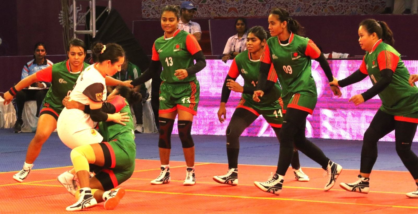 নারী কাবাডি বিশ্বকাপে বাংলাদেশের টানা দ্বিতীয় জয়