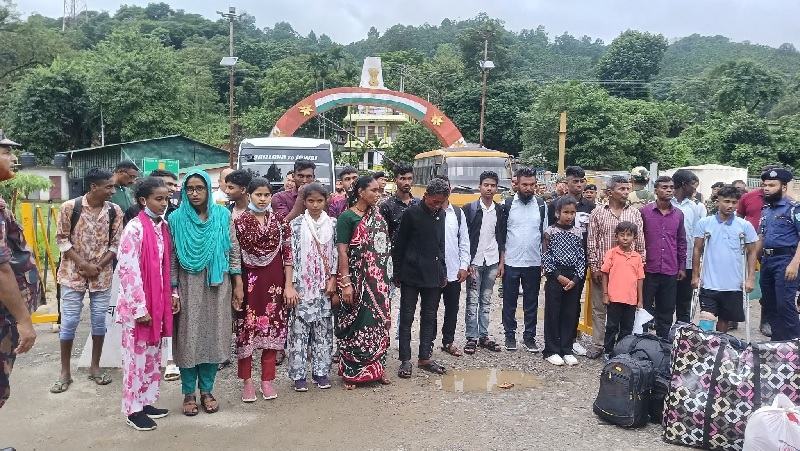 তামাবিল দিয়ে ২২ বাংলাদেশীকে ফেরত পাঠিয়েছে ভারত