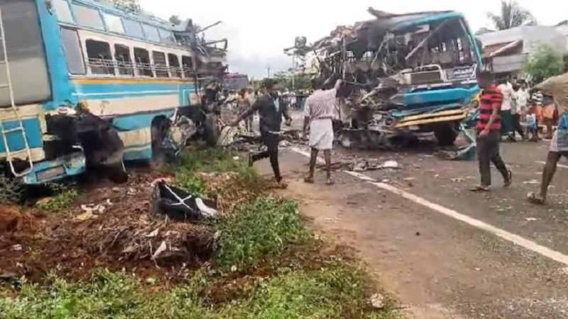 তামিলনাড়ুতে দুই বাসের মুখোমুখি সংঘর্ষে ৬ জন নিহত, আহত অন্তত ৩২