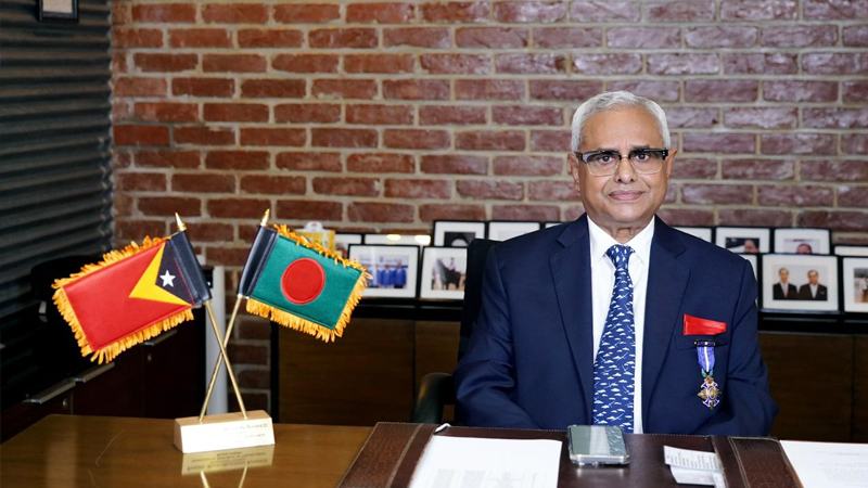 আসিয়ানে যোগদান তিমুর-লেস্তের, অনারারি কনসাল কুতুবউদ্দিন আহমেদের শুভেচ্ছা
