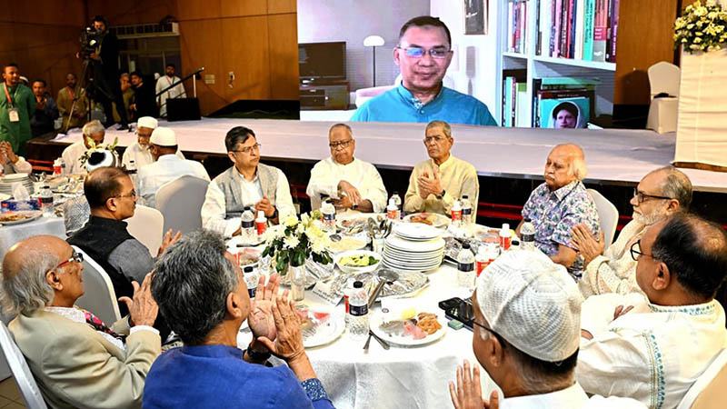 সংস্কার ও নির্বাচনকে যেভাবে মুখোমুখি করা হচ্ছে তা ‘রাজনৈতিক উদ্দেশ্যমূলক’: তারেক রহমান