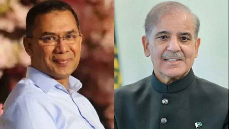 তারেক রহমানকে অভিনন্দন জানিয়েছেন শেহবাজ শরিফ