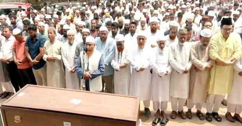 বাহরাইনে ক্ষেপণাস্ত্র হামলায় নিহত প্রবাসীর জানাজা ও দাফন সম্পন্ন