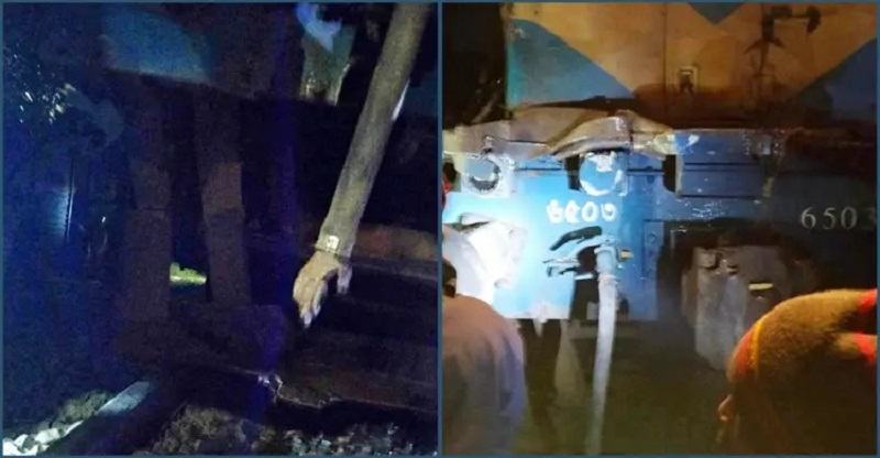 ট্রেনের ধাক্কায় ট্রাক পড়ল ঘরের ওপর, শিশুসহ আহত ২