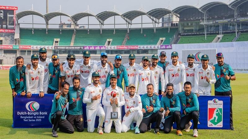 টেস্টে ২৫তম জয় পেল বাংলাদেশ