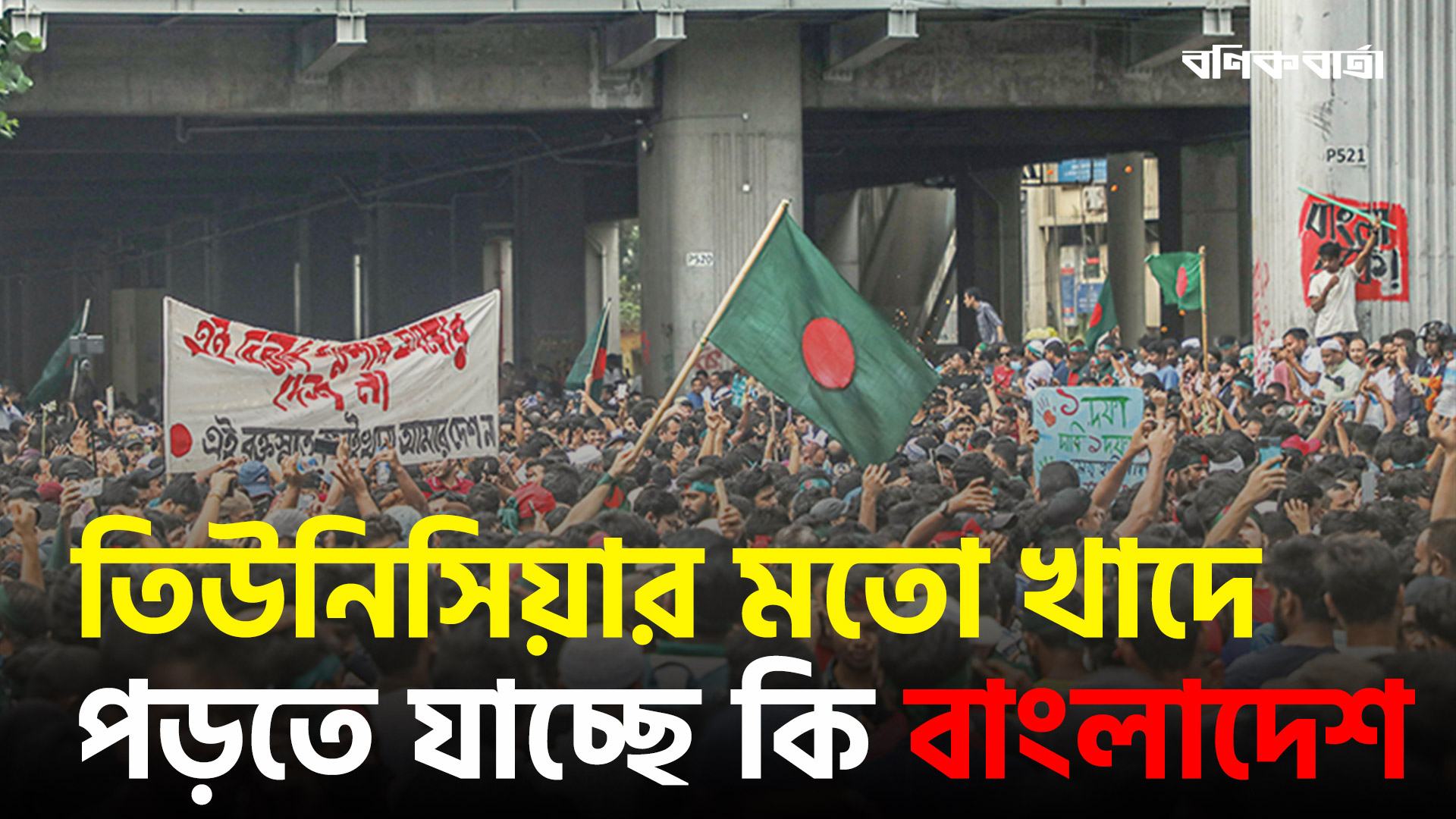 তিউনিসিয়ার মতো খাদে পড়তে যাচ্ছে কি বাংলাদেশ