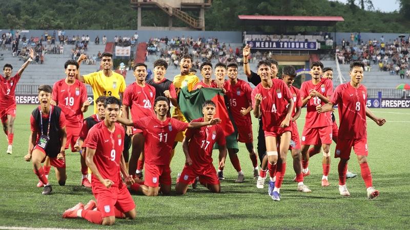 সাফ অনূর্ধ্ব-১৯ চ্যাম্পিয়নশিপের ফাইনালে বাংলাদেশ