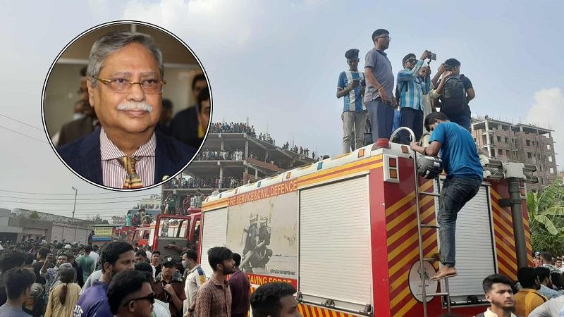 শিক্ষা প্রতিষ্ঠানে বিমান বিধ্বস্তের ঘটনায় রাষ্ট্রপতির শোক