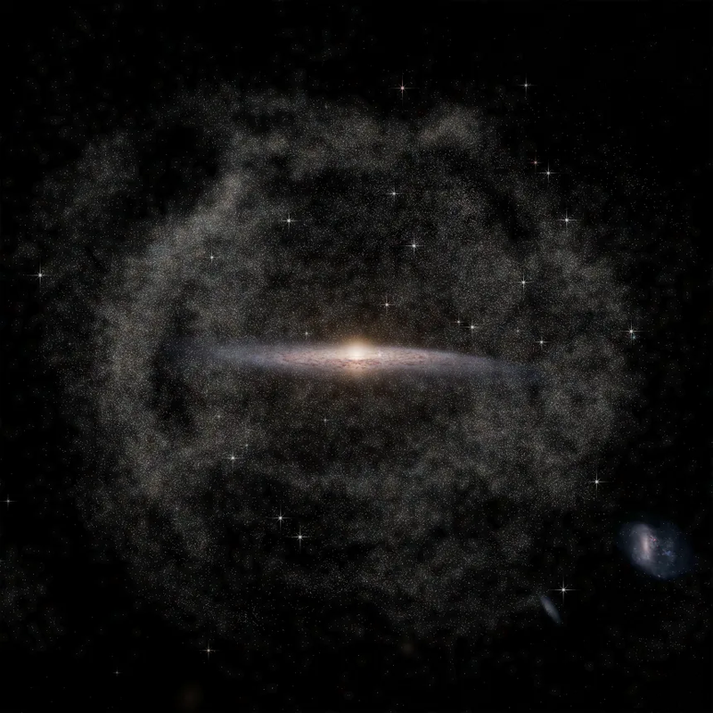 visualisation-of-a-wrinkly-halo-of-stars-around-the-milky-way