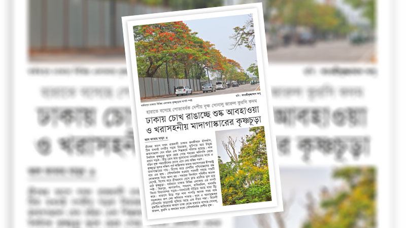 জীববৈচিত্র্য রক্ষায় স্থানীয় ও আন্তর্জাতিক পরিসরে কার্যকর পদক্ষেপ জরুরি