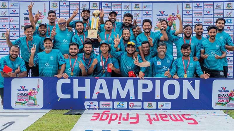 মোহামেডান ১৬ বছর পর প্রিমিয়ার লিগ চ্যাম্পিয়ন