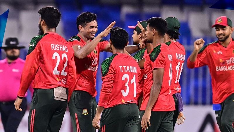 ৯ রানের ব্যবধানে ৬ উইকেট পতনের পরও জিতল বাংলাদেশ