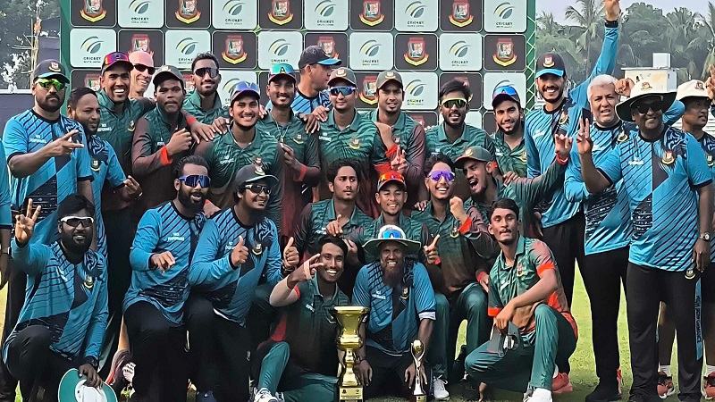 দক্ষিণ আফ্রিকা ইমার্জিং দলকে ওয়ানডে সিরিজে হারাল বাংলাদেশ