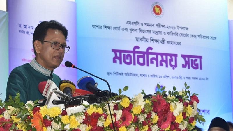 এক মুরগি তিনবার জবাই করা যাবে না, শিক্ষায় নিবন্ধন করা যাবে একবারই: শিক্ষামন্ত্রী