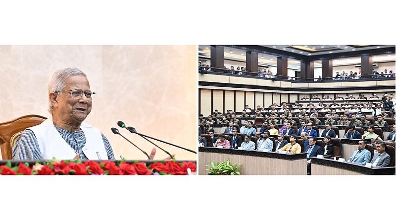 কর্মকর্তা-কর্মচারীদের উদ্দেশে প্রধান উপদেষ্টার বিদায়ী ভাষণ