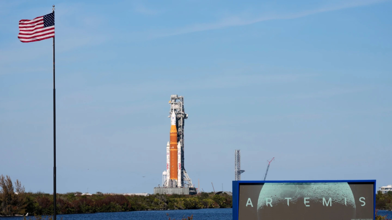 NASA moves its Artemis II moon rocket off the launch pad for more ...
