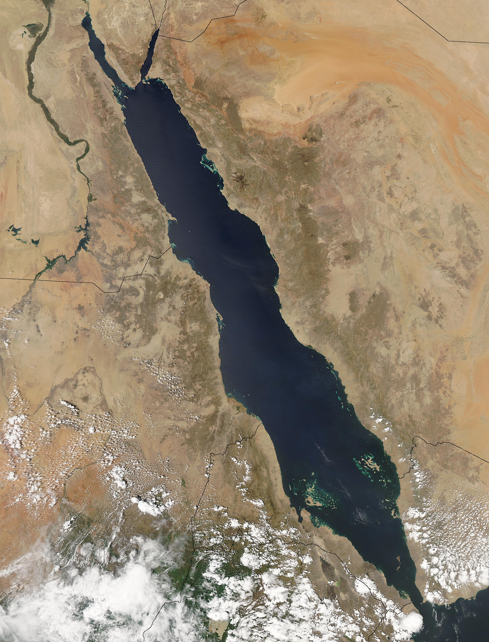 Red Sea NASA