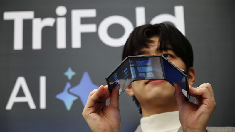 Samsung unveils first multi-folding phone as competition set to heat up | Bonikbarta